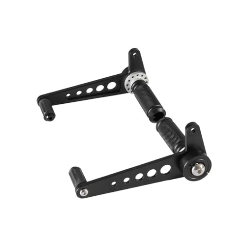 Cale-pieds de moto vintage universels en aluminium robuste