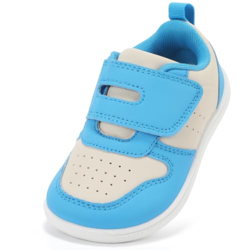 Image of STQ KIDS Toddler Shoes Wide Toe Box First Walk Sneakers for Boys and Girls