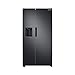 Produktbild Samsung RS6JA8810B1/EG Side-by-Side Kühlschrank, 178 cm, 634 , Wasser- und Eisspender, Platzsparender In-Door Icemaker, Space Max, Twin Cooling+, No Frost+, Premium Black Steel