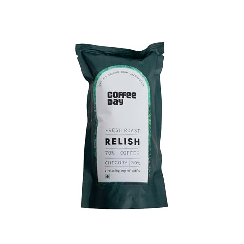 Image of Cafe Coffee Day Relish 200 Gm | Filter Coffee Powder | 70% Coffee & 30% Chicory, Medium To Dark Roast | South Indian Filter Coffee Powder