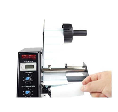 Automatic Label Peeling Machine,Label Stripping Machine, with Adjustable Speed and Automatic Counting, for efficient Label Application in Various Industries