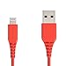 Price comparison product image Amazon Basics Lightning to USB A Cable for iPhone and iPad - MFi Certified - 4 Inches (10 Centimeters) - Red