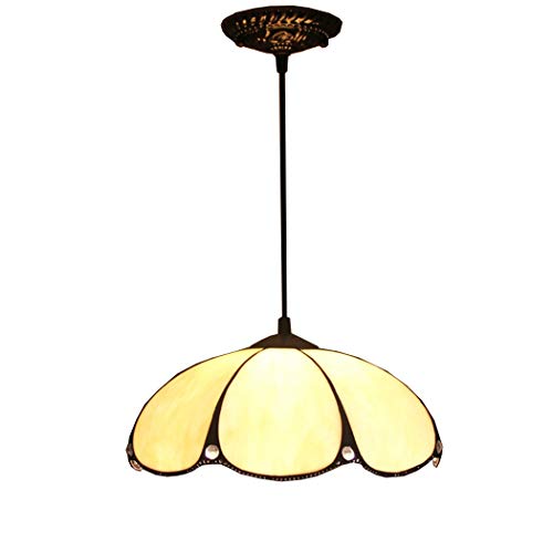 Suspension vitrail bleu 8 pouces pour illuminer votre porche et couloir de douceur