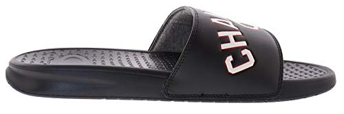 Champion Club Men's Slide Sandals Black, 9 Medium2