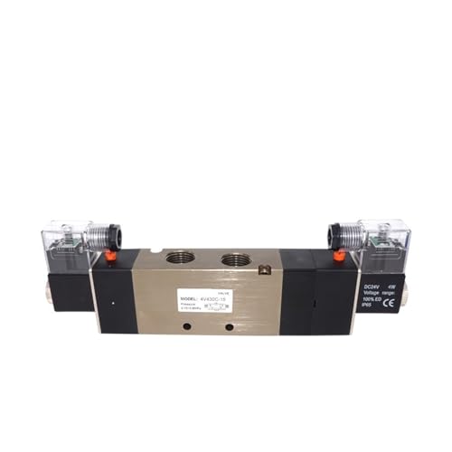 Distributeur pneumatique 4V430C.EP-15 AC220V 1/2 à double solénoïde