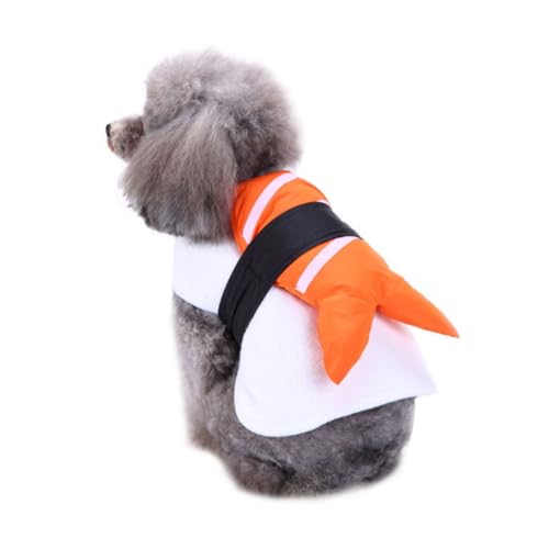 Disfraz para perro Beaupretty tamaño L naranja miniatura 4