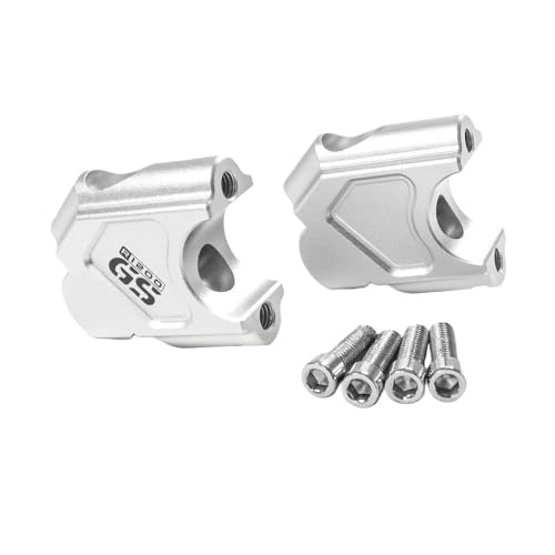 Pontet rehausse guidon moto R1200GS adaptateur fixation guidon trail rehausseur