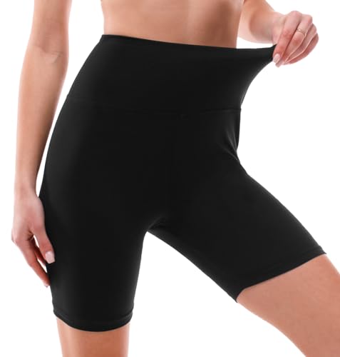 Ipletix 2 Pack Biker Shorts Women, 6" High Waisted Yoga Running Workout Spandex Shorts2