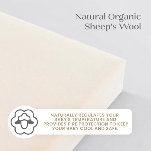 Delta Children CleanEarth Certified Organic Crib and Toddler Mattress – GOTS Certified, Non-Toxic Breathable Baby Mattress - Regulates Temperature, 10-Year Warranty - image 9