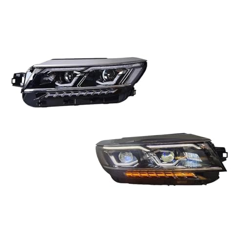 Faros LED para VW Passat 2019-2021 con luces de freno e intermitentes integrados
