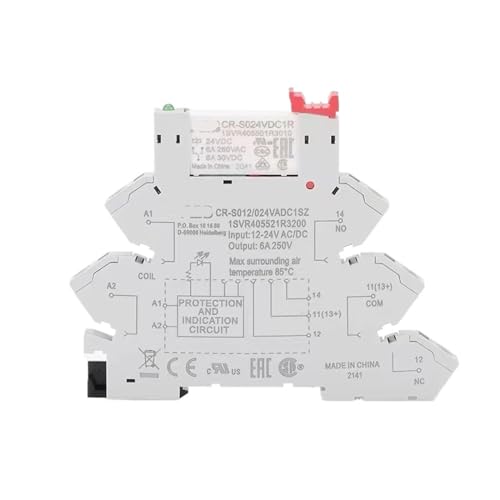 Relais ultra-mince CR-S024VADC1CRS rail DIN interface 24V AC DC