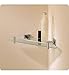 Braga 11" W x 1.63" Bathroom Shelf Finish: Chrome