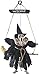 Halloween Wall Door Porch Tree Decoration Props Hanging Swing Witch on Broom w/ Welcome Wood Plaque for Role Play Coven Party,Bar,Haunted House,Indoor and Outdoor Decor (Black*)