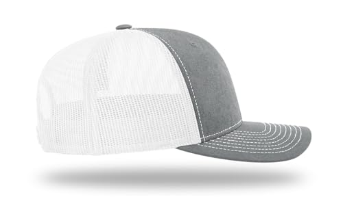 Image of Richardson 112 Trucker Hat - Premium Blank Baseball Cap, Adjustable Snapback Hat - Structured Six Panel Richardson Blank Hats