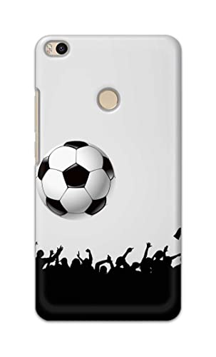 Image of Printed Hard Back Cover Case for Mi Max 2 Back Cover (Football Icon) -702