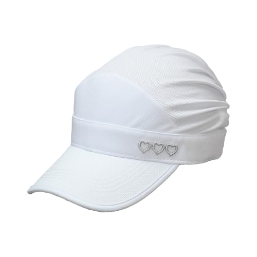 [�~�l����] �L���X�P�b�g �e�j�X �L���b�v �X�q ���f�B�[�X �[�� �����j���O �W���M���O �X�|�[�c UV�J�b�g ��΂Ȃ� (JP, �A���t�@�x�b�g, Free Size, �z���C�g)