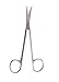 Joseph Plastic Surgery Scissor, Curved, 14cm/5.5