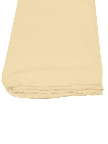 Image of Miraan Solid Pure Cotton Dupatta with Pom Pom Border, 2.25 meters length (DUPCOTTON)