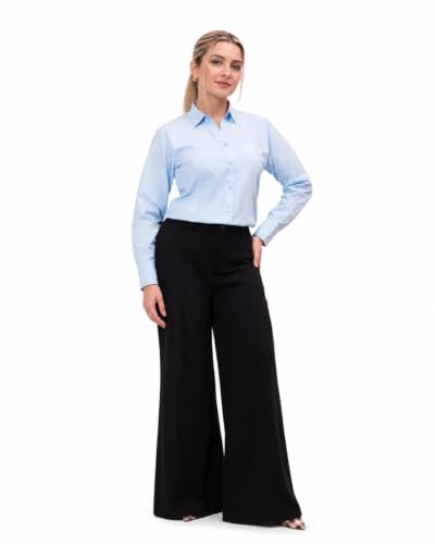Image of ESTA Women 3 /4 Sleeve Stylish Western Official Formal Shirts Regular fit Shirts for Women