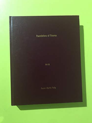Foundations of Finance (Pearson Series in Finance)