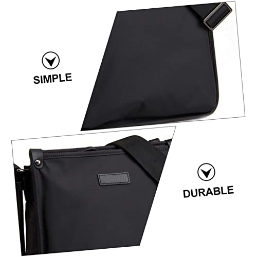 TENDYCOCO 1 bolsa mensageiro de lona bolsa mensageiro para homens bolsa transversal de nylon bolsa m