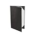 Menu Covers Made of Premium Faux Leather (10-Pack) - 8.5
