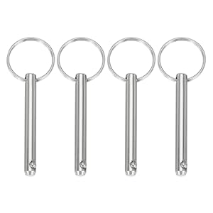 Sourcing Map Schnellspannstifte 4 Stück Scharnierstifte