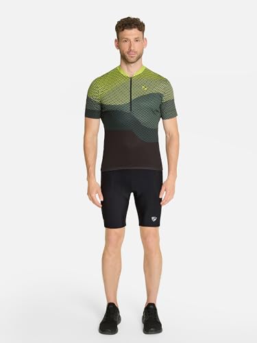 Ziener Herren NILAN X-Function Fahrrad-Tight/Rad-Hose/Mountainbike/Rennrad - atmungsaktiv,schnelltrocknend,gepolstert, Black, 50