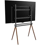 PUTORSEN Design Chevalet Support TV, pour téléviseur de 49 à 70",VESA jusqu'à 600x400,églable en ...