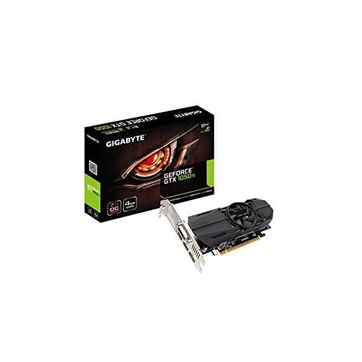 Gigabyte Geforce GTX 1050 Ti OC Low Profile 4GB GDDR5 128 Bit PCI-E Graphic Card (GV-N105TOC-4GL)