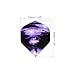 PATIKIL Extra Thick Standard Dart Flights, 30 Pack Durable Flights for Enhanced Performance, Storm Pattern, Purple