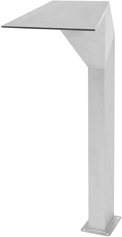 Stainless Steel Fountain Garden Outdoor Waterfall Pool Fountain (25.2x11.8x20.5) (19.7x11.8x35.4)