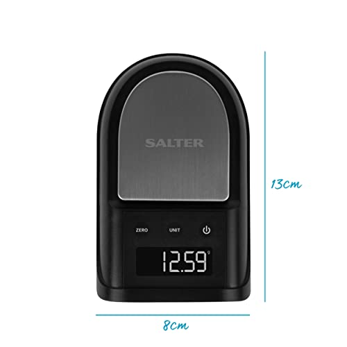 Salter Digital Precision Kitchen Scale - Accurate Weighing In 0.01g Increments, 300g Max Capacity, Stainless Steel Platform, Detachable Tray, Weigh Small Items, Yeast, Spices, Coffee, Jewellery,Coins - Image 10