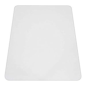 KAISER plastic® PP vloerbeschermingsmat | 75 x 120 cm | harde vloer | Made in Germany