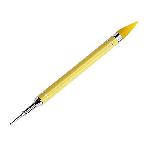 Bolígrafo de punta de doble punta, con punto, barra de metal