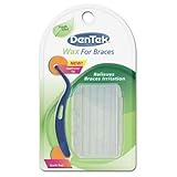 DenTek Fresh Mint Wax for Braces Spade Tool