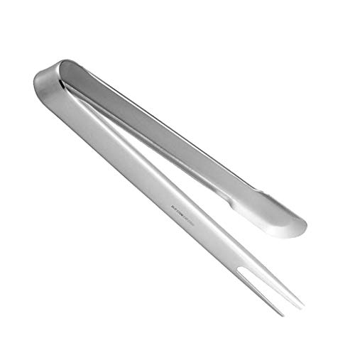 Heavy Driver® Stainless Steel BBQ Tongs Clip Kitchen Clamp Cooking Serving Utensil 24cm