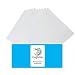 Craftables Transparent Vinyl Sheets - Permanent, Adhesive, Glossy & Waterproof | (10) 12" x 12" Sheets- for Crafts, Cricut, Silhouette, Expressions, Cameo, Signs