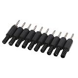 Connecteur audio à souder : vous pouvez utiliser cette prise jack audio 3,5 mm pour casque afin de fabriquer vous-même n’importe quel câble 3,5 mm