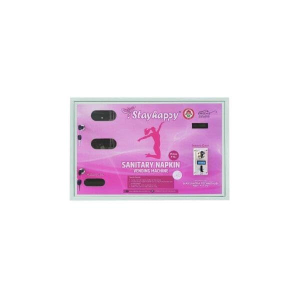 Automatic Sanitary Napkin Dispenser & Pad Machine (50 Pads) | Hygienic Sanitary Napkin Machine for Women | Easy-to-Use Sanitary Pad Vending Machine (50 Pads)-image-15