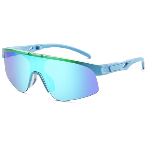 Pro Acme Foldable Kids Baseball Sunglasses for Ages 3-12