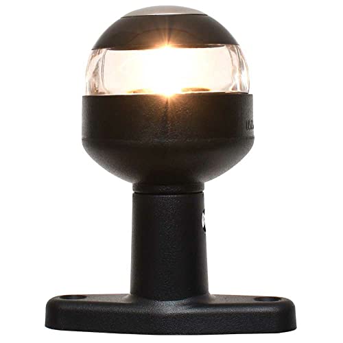 Aqua Signal Boat Pedestal Stern Light 22040-7 | White 12VDC 10W