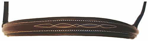 Henri de Rivel Pro Mono Crown Fancy Stitched Padded Bridle - Thumbnail 2