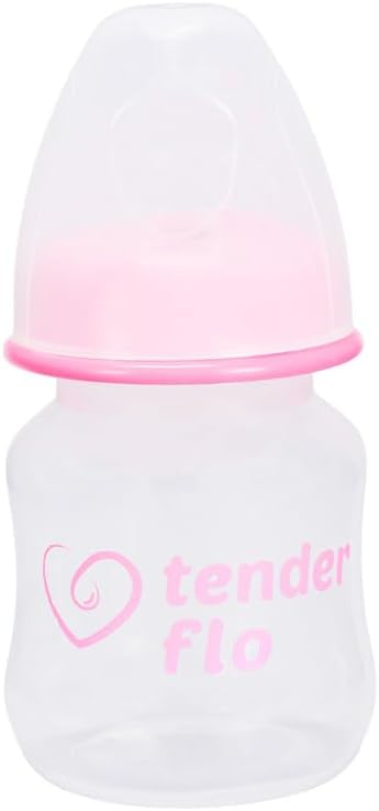 Medi-Feed 60mlBaby Feeding Bottle for Girls | Perfect for Newborns and Toddlers | Ideal for 0-5 Years | Comfortable Grip and Leak-Proof Design for Easy Feeding - Pink