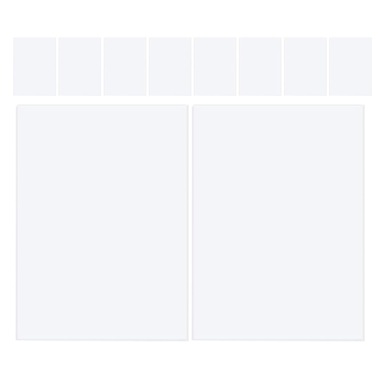 COSMEVIVI Crylic Sheets for Crafts 10pcs 5x7 Acrylic Sheets Picture Frame Acrylic Boards