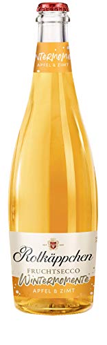 Rotkäppchen Fruchtsecco Wintermomente Apfel & Zimt (1 x 0,75l) - der winterlich-aromatische Fruchtsecco für heißen und kalten Genuss Cover