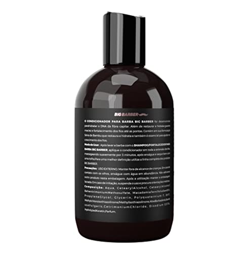 Condicionador Para Barba Big Barber 250ml Profissional