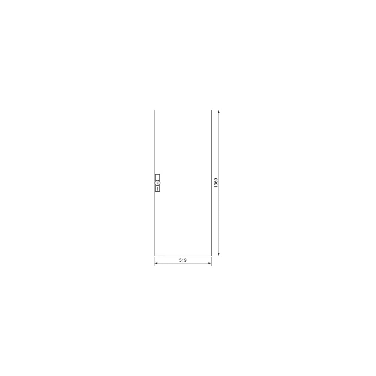 Hager FZ032N P44, 1400 x 550