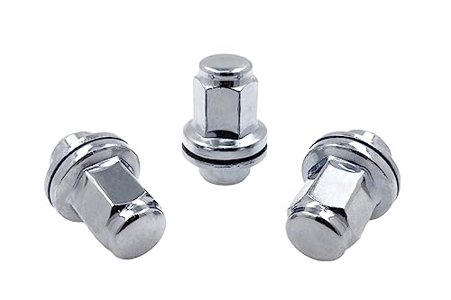 Image of EZAccessory 24 Lug Nuts for Toyota 6 Lug (2023-2024) Factory Tundra Landcruiser OEM Mag M14x1.5 Shank Dia 0.87 inch