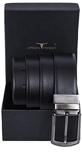 URBAN FOREST Andrew Formal Reversible Belt for Men Leather
